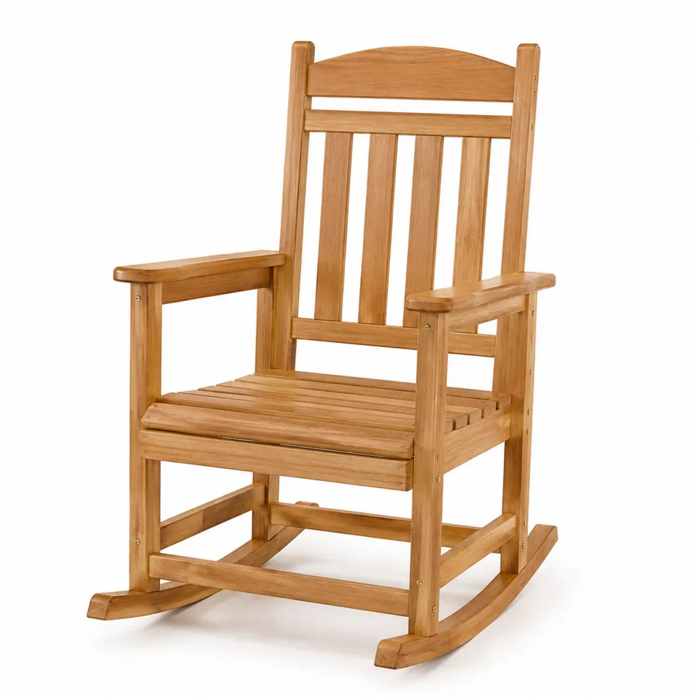 Mecedora de Madera de Teca Exterior